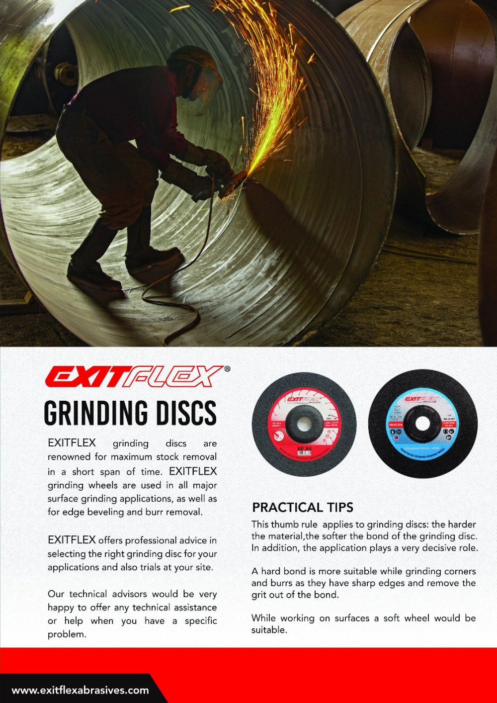 EXITFLEX CUTTING & GRINDING WHEEL/DISC